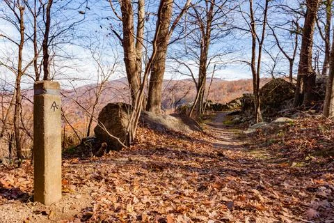 Appalachian Trail in Shenandoah NP Virgina VA USA Stock Photos