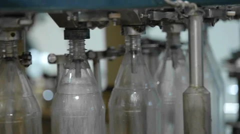 Apparatus for bottling lemonade Stock Footage 63860398