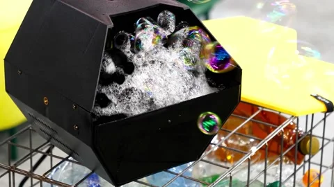 Apparatus for making soap bubbles Stock Footage 232580710