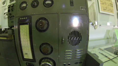 Apparatus for transmitting Morse code Stock Footage 35262375