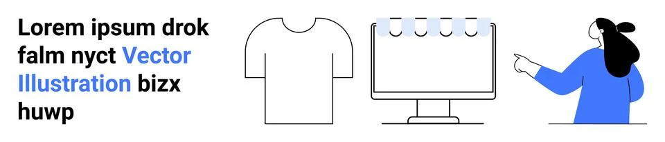 Apparel Design Workflow From Concept to Creation with Digital Tools Stock Illustration