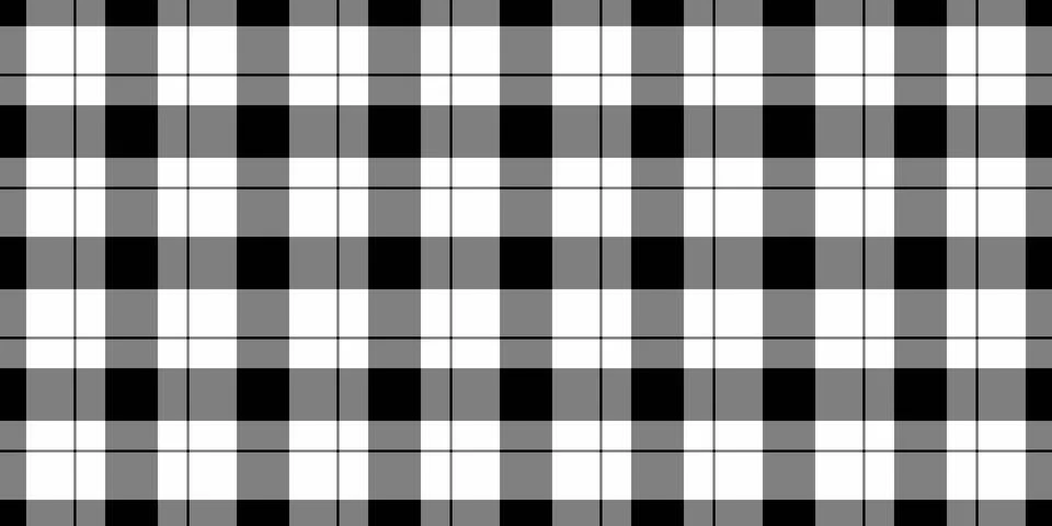 Apparel fabric textile pattern, editable vector check plaid. Bag background.. Stock Illustration