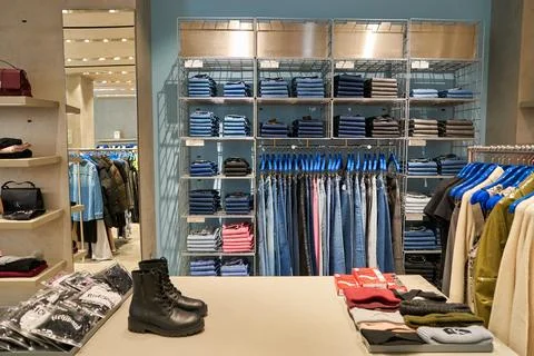 Apparel store Stock Photos