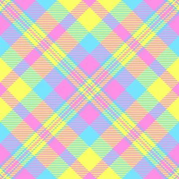 Apparel textile plaid texture, display check background pattern. Tissue vec.. イラスト素材