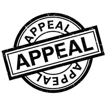 Appeal rubber stamp Stock Illustration