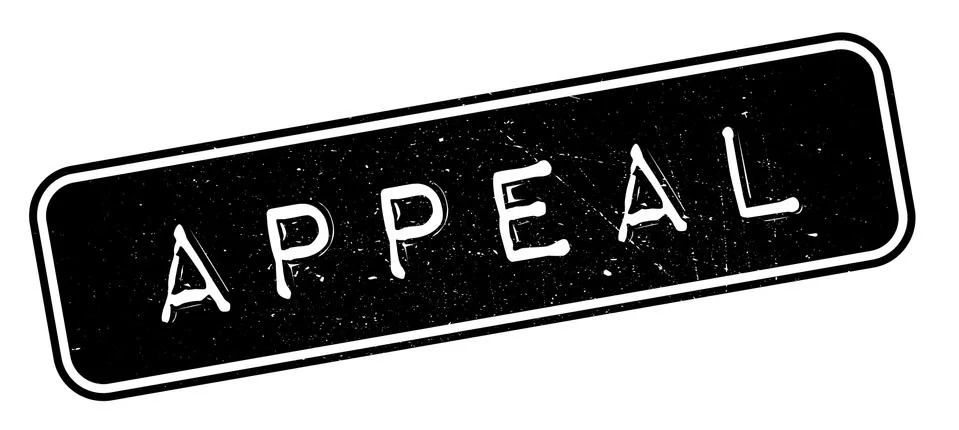 Appeal rubber stamp Stock Illustration