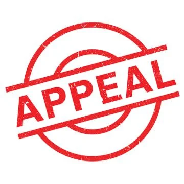 Appeal rubber stamp Stock Illustration