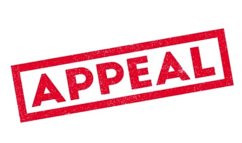 Appeal rubber stamp Stock Illustration