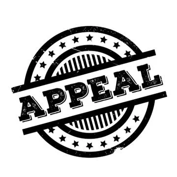 Appeal rubber stamp Stock Illustration