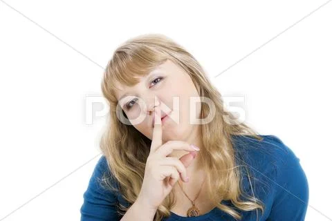 Appeal to silence Stock Photos