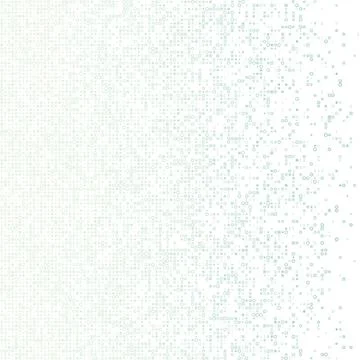 Appealing geometric matrix background in mint colors. Vibrant square vector.. Stock-Illustration