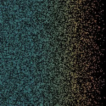 Appealing geometric matrix background in pastel colors. Superb square vecto.. Stock-Illustration