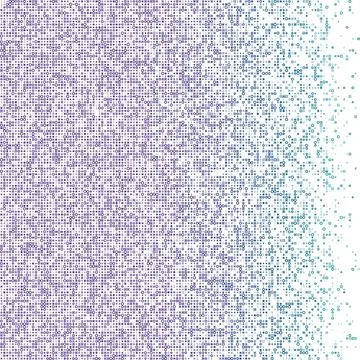 Appealing geometric matrix background in spectral colors. Powerful square v.. Stock Illustration