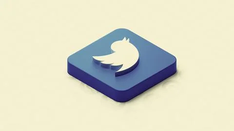 Appearance of 3d social network icon. Motion. Particles are collected in social Stock Illustration
