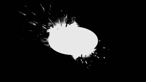 Appearance of Background Ink Blob - Ellips Stock Footage 111007446