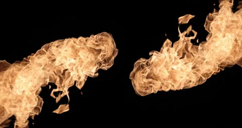 The Appearance Of A Fiery Flame Stock Footage 172269850