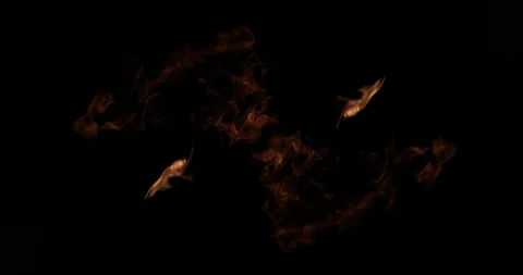 The Appearance Of A Fiery Flame Stock Footage 172270468