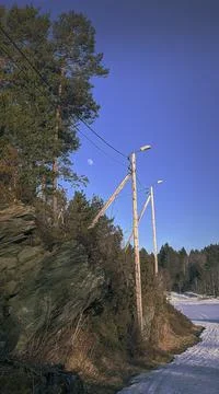 The appearance of the moon 写真素材