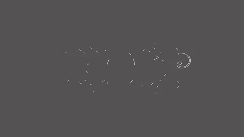 Appearance of patterns on a homogeneous background Video stock 97655936