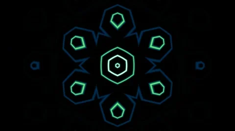 Appearing and disappearing pattern Stock Footage 8995667