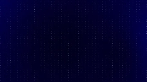 Appearing and disappearing random dots and grid, blue background Stock Footage 272640032