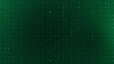 Appearing and disappearing random dots and grid, turquoise background Stock Footage 272640121