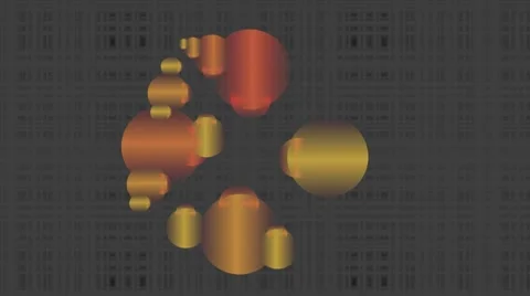 Appearing full-spheres Stock Footage 8909342