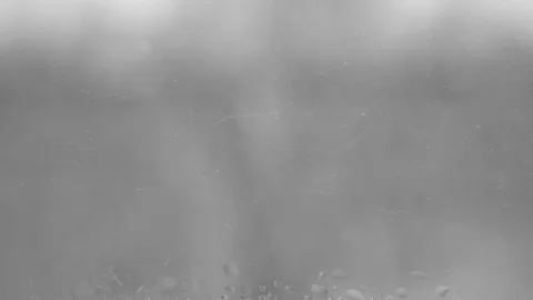 Appearing Moisture on a Window Drops Rain Raining Wet Glass Droplet Stock-Footage 124928957