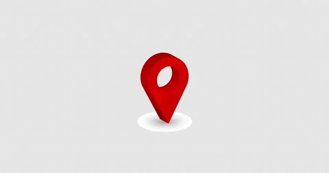Appearing pointer for a map 動画素材 155766531