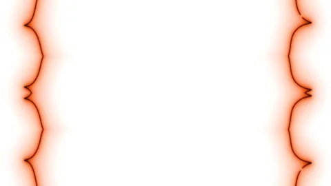 Appearing slightly wavy orange vertical rectangular neon wavy long lines fo.. 스톡 동영상 270315750