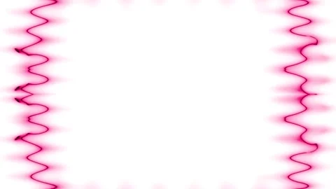 Appearing slightly wavy pink vertical rectangular neon long wavy lines form.. Stock Footage 270315677