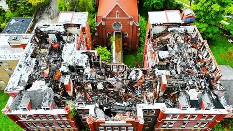 Appears to Be - St. Anthonys Convent - Syracuse, NY 库存照片