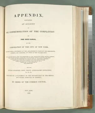 Appendix, containing an account of the commemoration of the completion of ... 库存照片