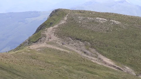Appennines from Mount Cimone HD Video stock 109151304
