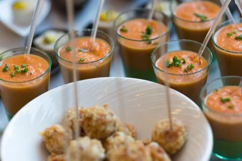 Appetizer assortment Foto stock