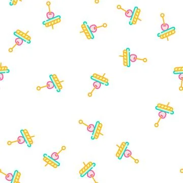 Appetizer cherry red vector seamless pattern Stockillustratie