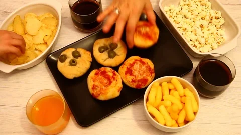 Appetizer Stock Footage 72864379