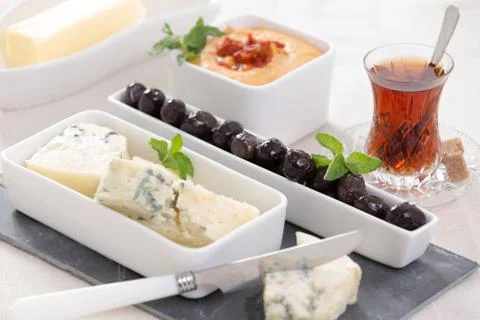 Appetizer plate Stock Photos