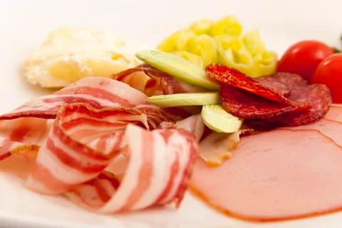 Appetizer plate Stock Photos