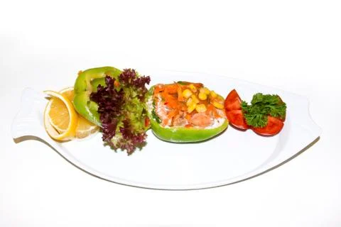 Appetizer plate Foto stock