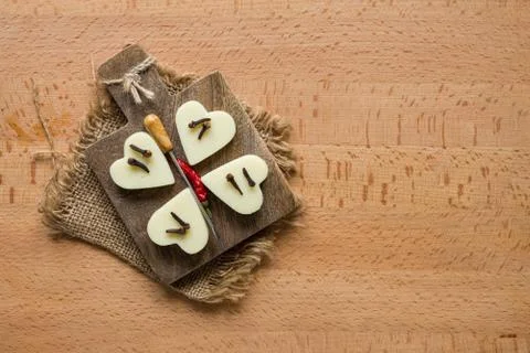 Appetizer snacks with cheese Foto stock