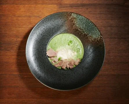 Appetizer soup theme Stock Photos