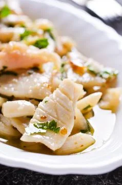 Appetizer of squid Stock Photos