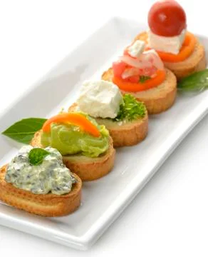 Appetizers Stock Photos