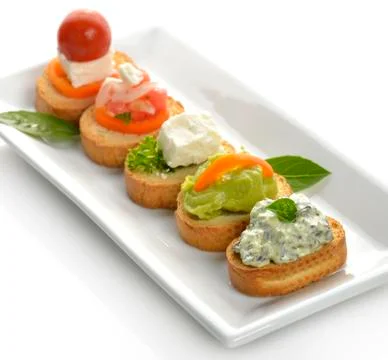 Appetizers Stock Photos