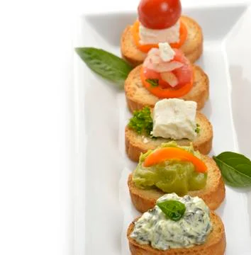 Appetizers Stock Photos