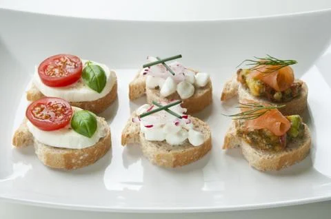 Appetizers Foto stock