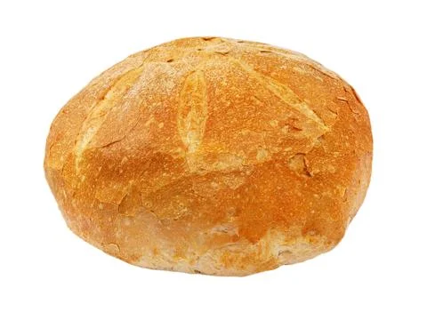 Appetizing bread.isolated. Stock Photos
