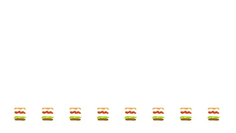 Appetizing burgers on white background in  4k video. Stock-Footage 145641336
