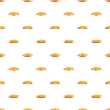 Appetizing cartoon pide bread pattern background 스톡 일러스트
